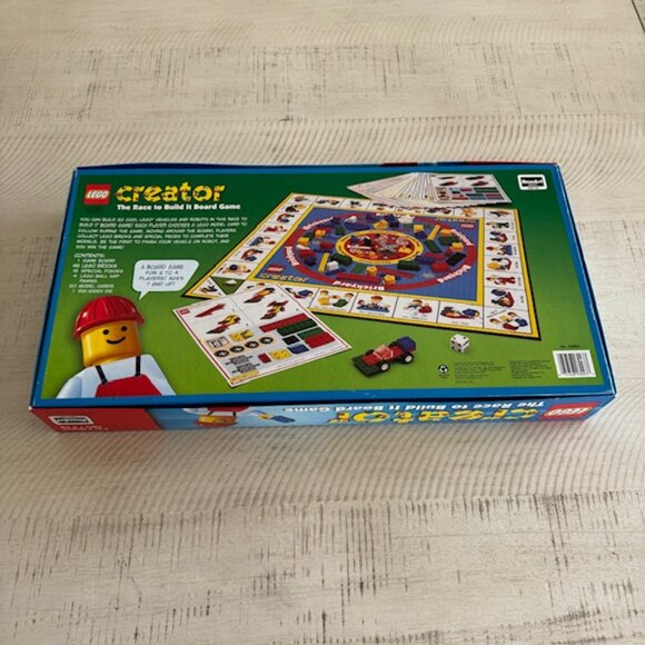 Lego Games Vintage 999 Rose Art Lego Creator The Race To Build It